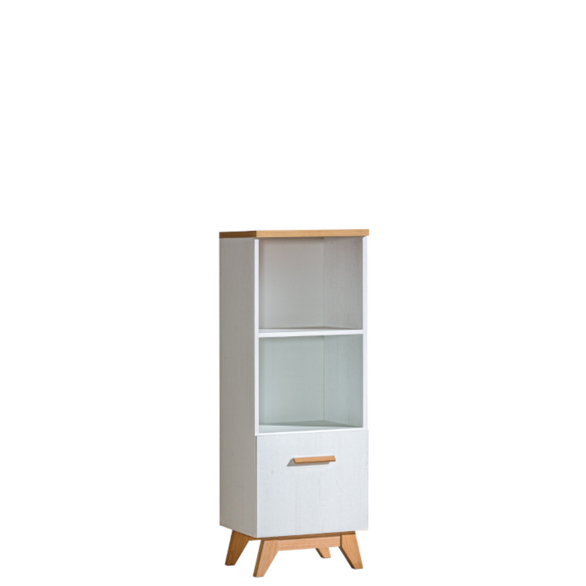 SKANDI_SV7 - regał z małym frontem (127x45x40cm)