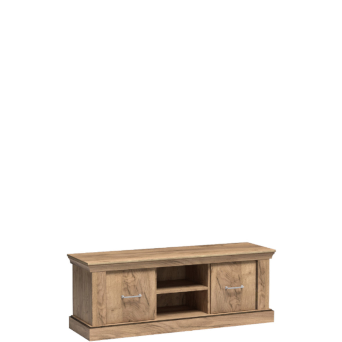 ANTICA_A4 - mała, dwudrzwiowa szafka RTV (50x142x42cm)