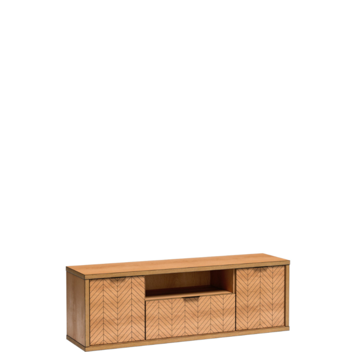 FONTI_F06 - szeroka szafka RTV (53x158x40,6 cm)