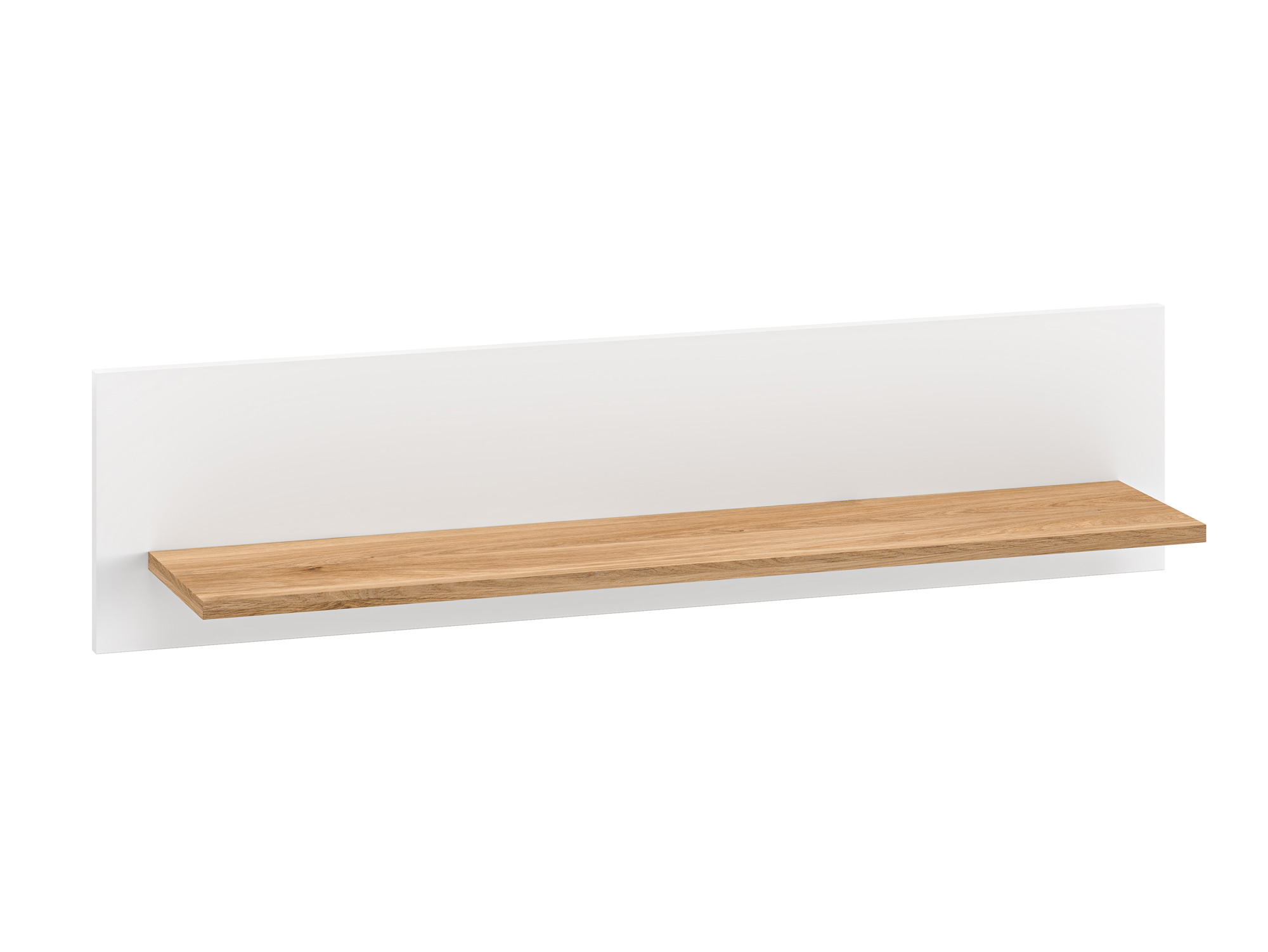 TORINO_10 - przyścienna, wisząca półka (24,4x100,9x21cm)