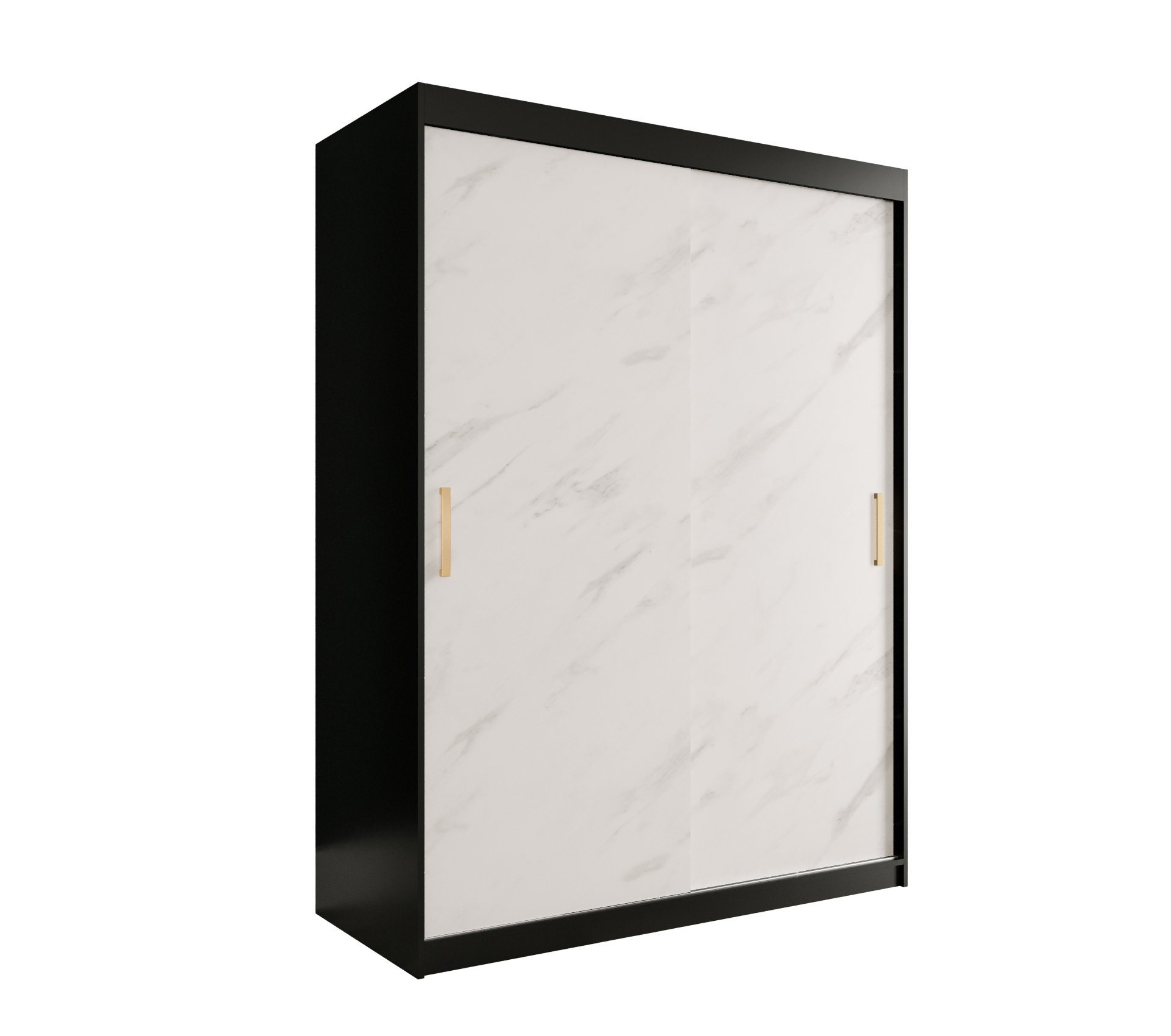 MARMUR_T_150 - przesuwna szafa garderobiana (200x150x62cm)