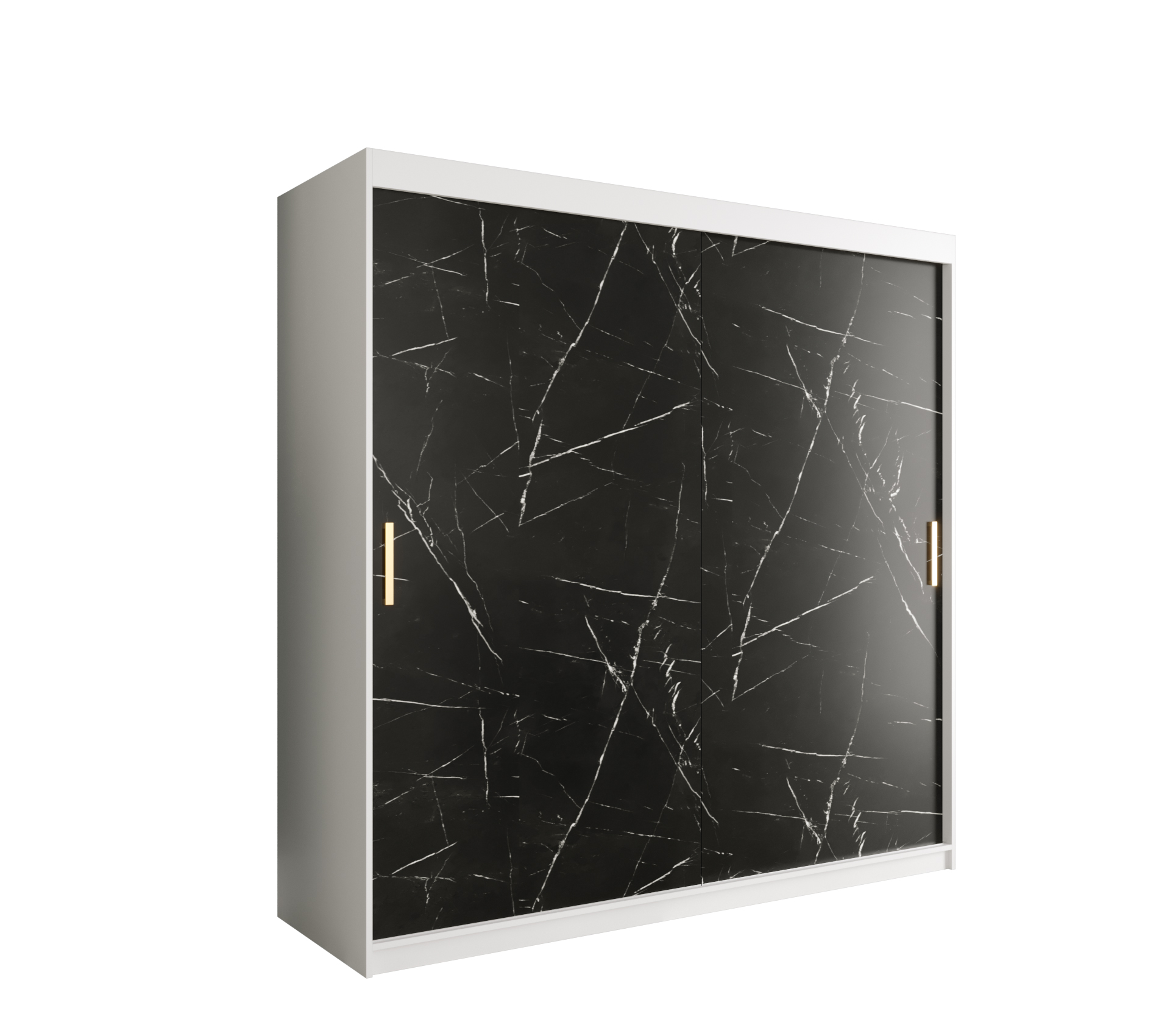 MARMUR_T_200 - przesuwna szafa garderobiana (200x200x62cm)