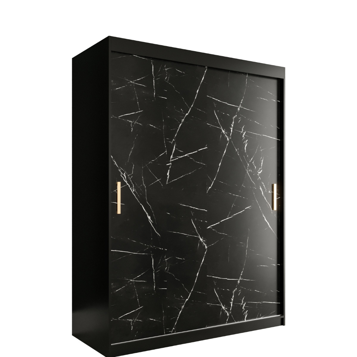 MARMUR_T_150 - przesuwna szafa garderobiana (200x150x62cm)