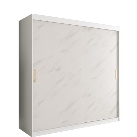 MARMUR_T_200 - przesuwna szafa garderobiana (200x200x62cm)